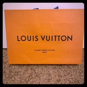 Louis Vuitton shopping bag